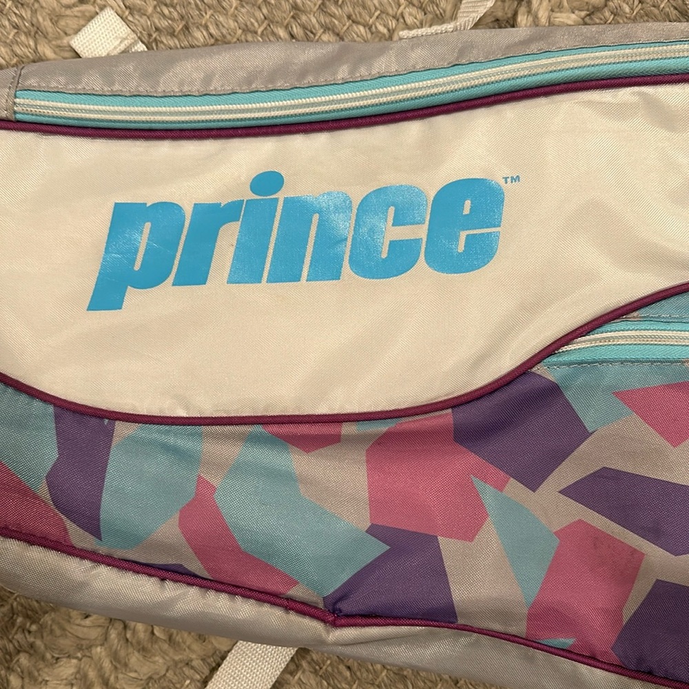 Prince Tennis Bag Backpack + 5 Orange Balls - Picture 5 of 12